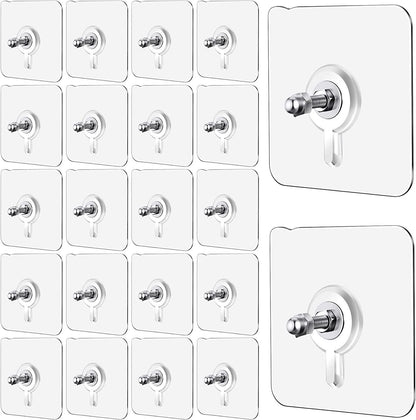 Wall Mount Screw Hooks (Pack of 10)