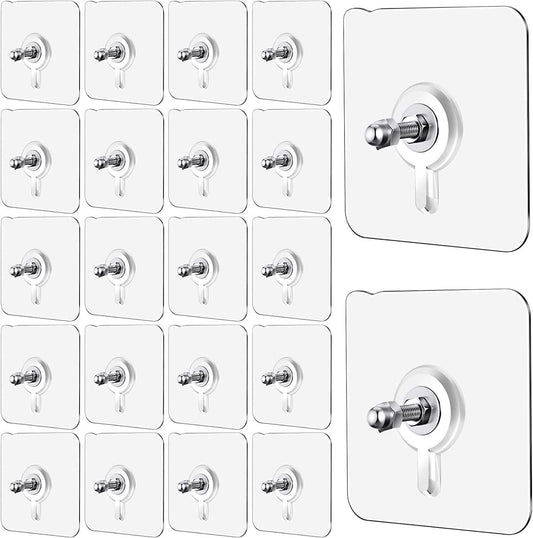 Wall Mount Screw Hooks (Pack of 10)