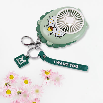 Cartoon Usb Handheld Fan Portable Outdoor Mini Desktop Office Fan