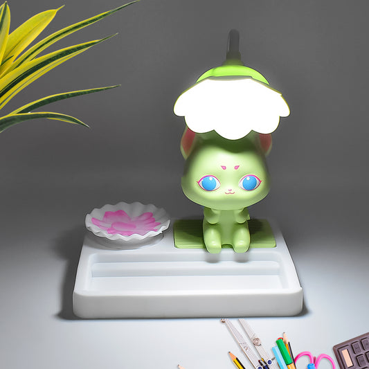 Cute Lovely Cartoon With Base Led Desk Light (1 Pc)