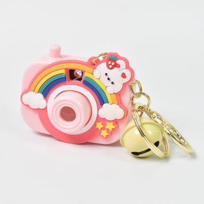 Projective Camera Keychain (1 Pc  Mix Design)