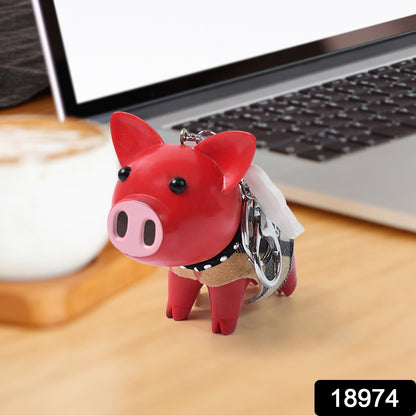 Cute Pig Keyring Keychain (1 Pc)