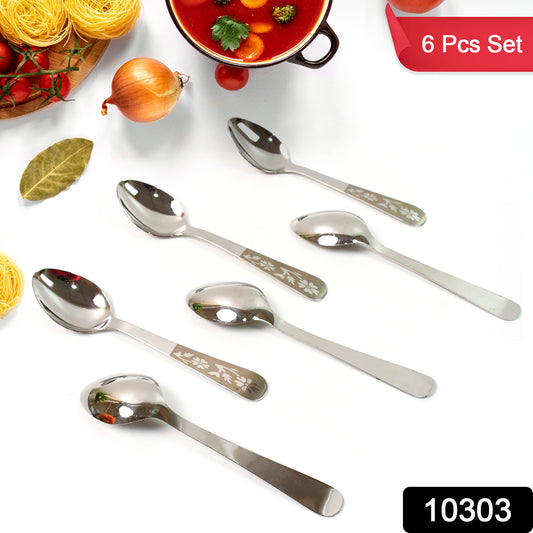 Stainless Steel Table Spoons Set Of 6