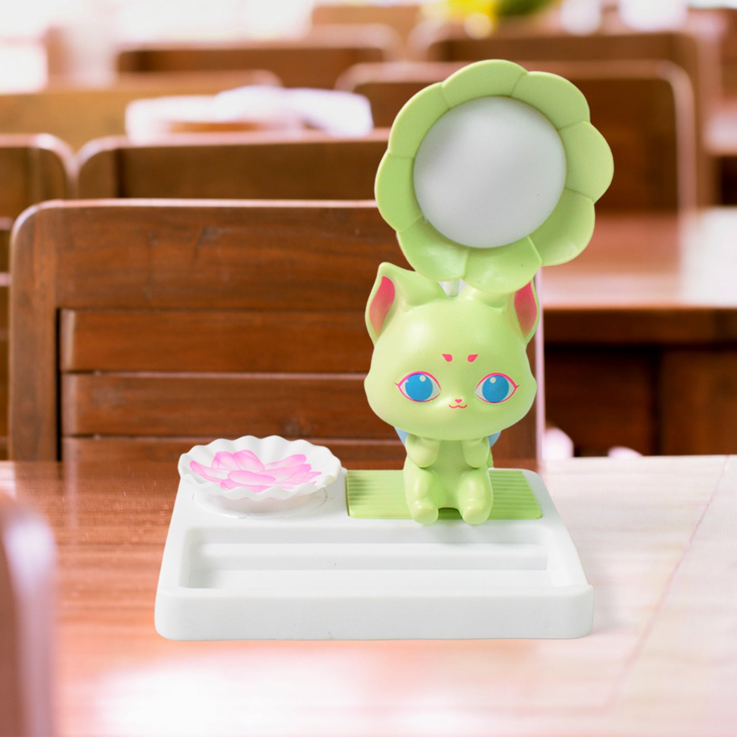 Cute Lovely Cartoon With Base Led Desk Light (1 Pc)