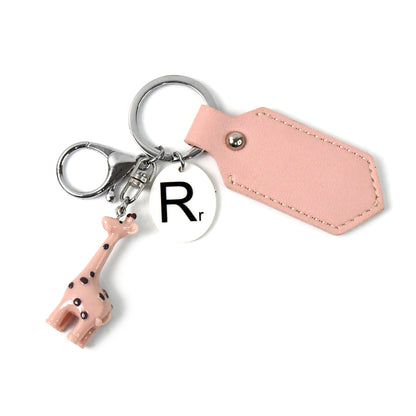 Charming Giraffe Keychain  A Touch Of Whimsy For Your Everyday Essentials (1 Pc)