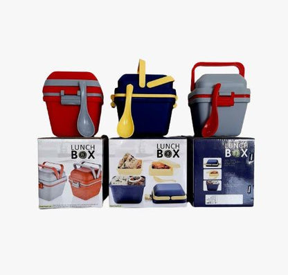 2144 Airtight Lunch Box With Handle  Push Lock