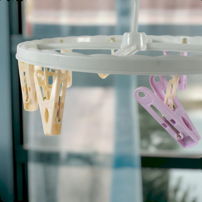 Clothespin Rack Laundry Drying Rack