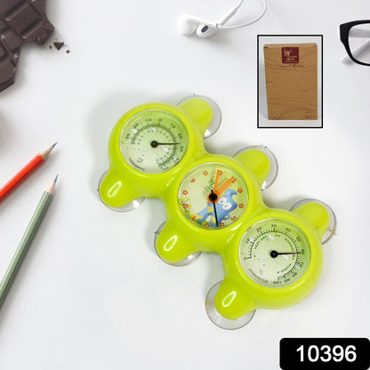 Plastic 3 In 1 Precision Desktop Clock (1 Pc)