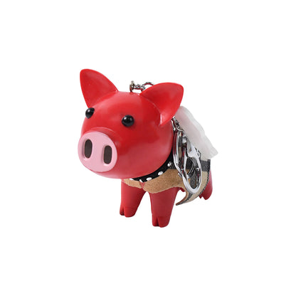 Cute Pig Keyring Keychain (1 Pc)