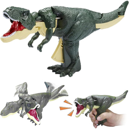 17969 Dinosaur Roaring Toys Trigger Dinosaurs Toys With Dinosaur Sound Lighting Model Vibrating Headmoving (3 + Years  1 Pc)