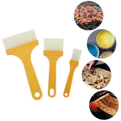 Multifunction Basting Barbecue Brush For Cooking Pastry (3 Pcs Set)