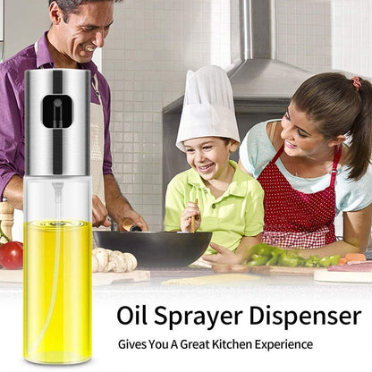 7126 Oil Sprayer Dispenser Oil Versatile Glass Spray Bottle For Cooking  Multi Use Bottle